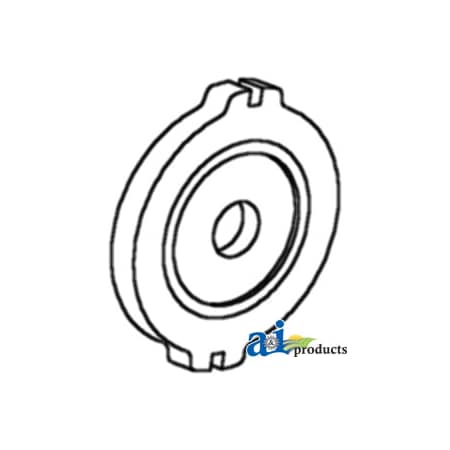 A & I Products Brake Plate 14" x13" x3" A-537124R1